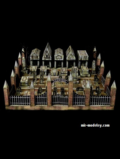 №20239 - КЛАДБИЩЕ РЭВЕНСБЛАЙТ / RAVENSBLIGHT CEMETERY (Ray O'Bannon) из бумаги