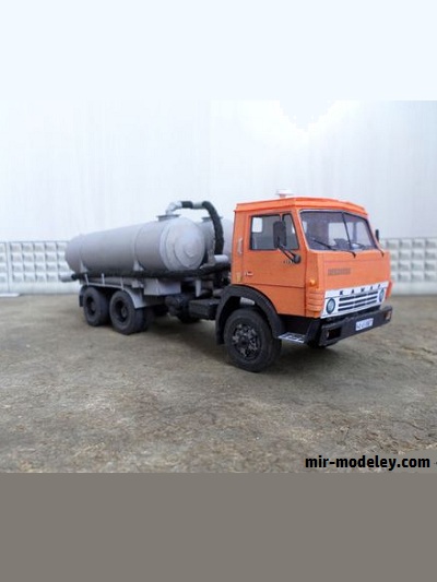 №20166 - КО-505А на базе КамАЗ-53213 (Конверсия NOVAMODEL 29) из бумаги