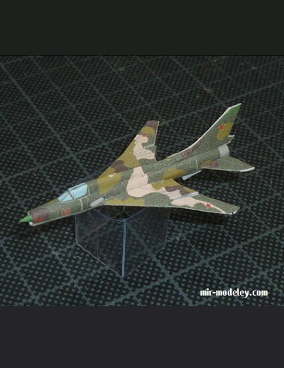 №20207 - Su-17M4 (Scissors&Planes) из бумаги