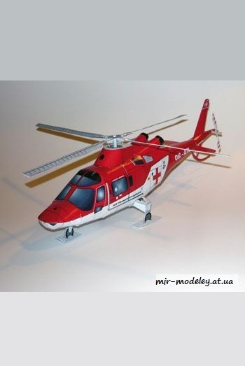 №271 - AGUSTA A 109 K2 [Fifik] из бумаги