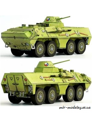 №289 - OT 64A [ABC 2007-07] из бумаги — скачать развертку из бумаги