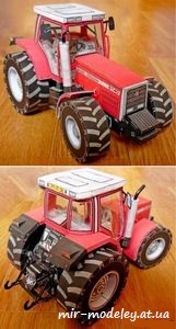 №2016 - Massey Ferguson 8140 [ABC 2004-10-11] из бумаги