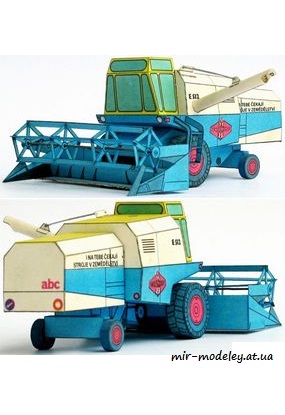 №2044 - Zaci mlaticka E512 [ABC 2004-16] из бумаги