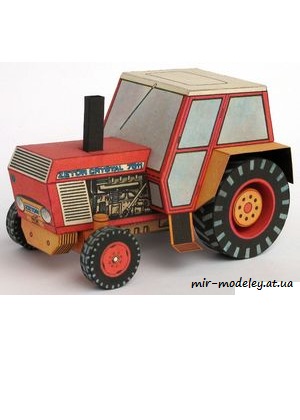 №2035 - Zetor Crystal 7511 [ABC 1973-10] из бумаги
