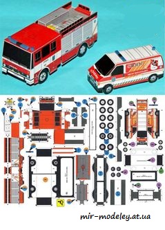 №2100 - Firebox Liaz101 860 vw transporter [ABC 2008-08] из бумаги
