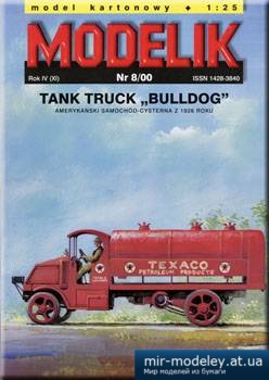 №2064 - Tank Truck Bulldog [Modelik 2000-08] из бумаги