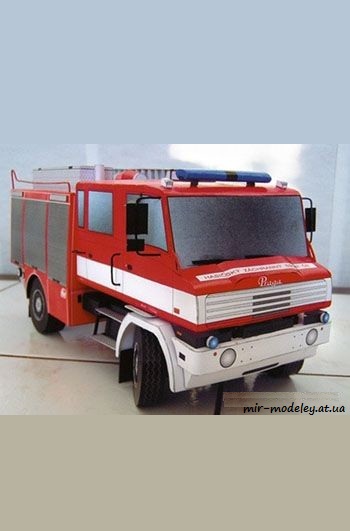 №2084 - Hasicska strikacka Praga Golden-80 CAS 24 [ABC 2007-25-26] из бумаги