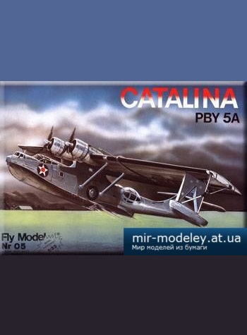 №2113 - PBY-5a Catalina [Fly Model 005] из бумаги