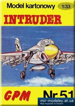 №2157 - A-6 Intruder [GPM 051 первое издание] из бумаги