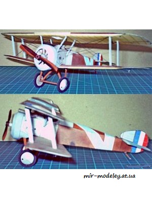 №2268 - Sopwith F.1 Camel [ABC 1991-04] из бумаги