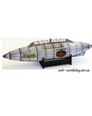 №2365 - Ponorka Nautilus [ABC 1967-01] из бумаги