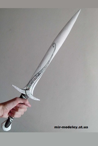 №2690 - Sting Sword [Bongo Papercraft] из бумаги