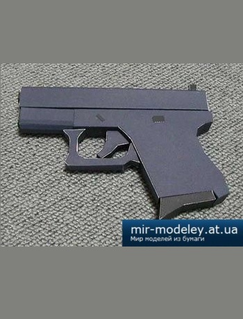 №2644 - Glock 26 [Bongo Papercraft] из бумаги