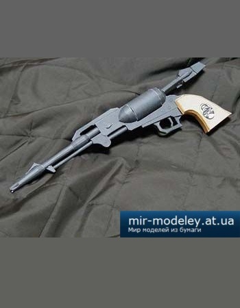 №2633 - Cosmo Gun [Bongo Papercraft] из бумаги