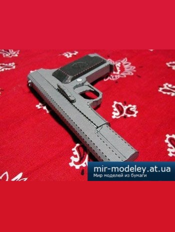 №2685 - Tokarev [Bongo Papercraft] из бумаги