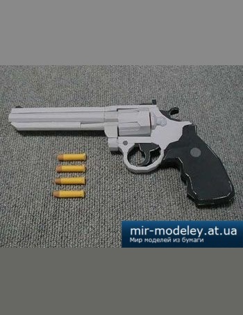 №2634 - Colt King Cobra [Bongo Papercraft] из бумаги