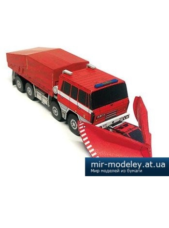 №2710 - TATRA 815 VT [ABC 2015-21 / Firebox] из бумаги