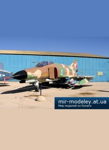 №2726 - Палубный штурмовик A-4N SKYHAWK [IAFM] из бумаги