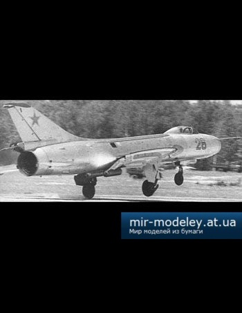 №2909 - Suchoj SU-07 BKL [Elektron-Zenit 1989-90-05] из бумаги