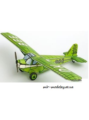 №2932 - Bestiola Be-60.3 [ABC 1980-10] из бумаги