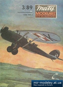 №3032 - LUBLIN R-XIII D [Maly Modelarz 1989-03] из бумаги