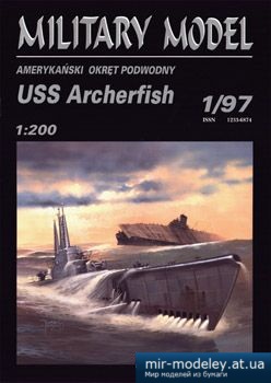 №3111 - Submarine SS 311 USS Archerfish [Halinski MM 1997-01] из бумаги