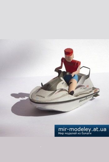 №3271 - Yamaha GP 800R [Fifik] из бумаги
