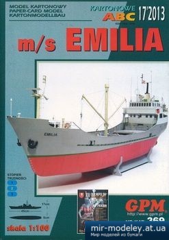 №3381 - MS Emilia [GPM 369] из бумаги