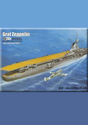 №3488 - Graf Zeppelin [Angraf 2008-01] из бумаги