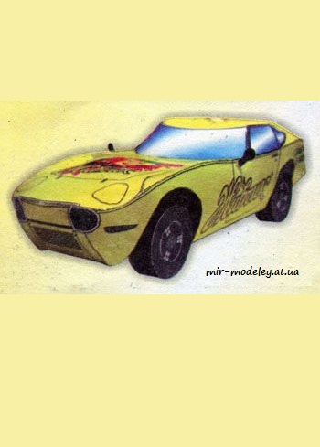 №3882 - Toyota 2000GT [Модель від Живчика] из бумаги