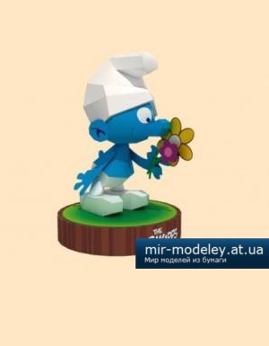 №4203 - Смурф [Paper-replika] из бумаги