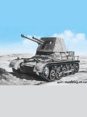 №4139 - Panzerjäger I (Левша 6/2015) из бумаги