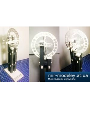 №4214 - Equator Monument (Paper-replika) из бумаги