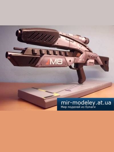 №4292 - M8 Avenger (Mass Effect) [Paper-replika] из бумаги