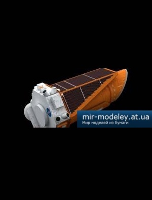 №4309 - Kepler Space Telescope - NASA Spacecraft Paper Model [Paper-replika] из бумаги