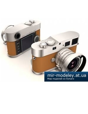 №4298 - Фотоаппарат Leica M9-P Hermes Edition (Рaper-replika) из бумаги