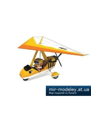 №4285 - Lika Gubee Flyer (Paper-replika) из бумаги