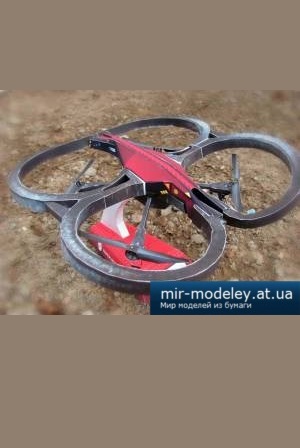 №4359 - AR Drone 2.0 [Paper-replika] из бумаги