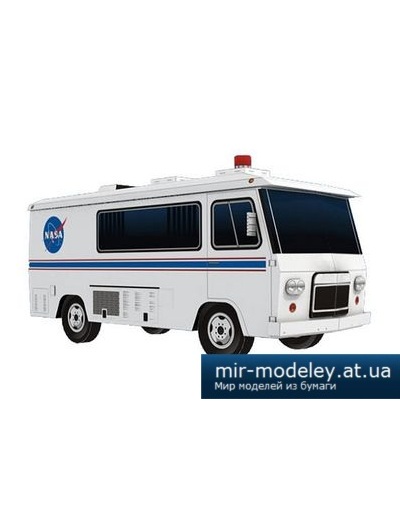 №4310 - NASA Astronaut Van (Paper-Replika) из бумаги