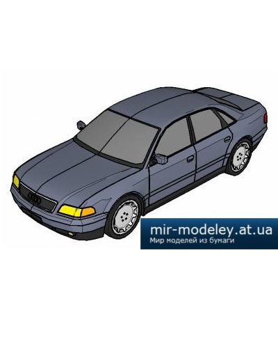 №4593 - Audi A8 D2 1994-2003 г. (DI-3) тз бумаги
