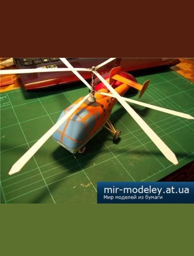 №4604 - Ка-15 (DI-3) из бумаги