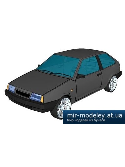 №4601 - ВАЗ-2108 (DI-3) из бумаги
