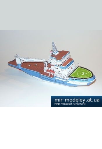 №4636 - Ľadoborec IB NORDICA [Fifik] из бумаги