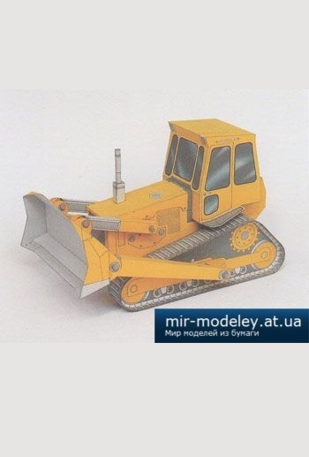 №4619 - Buldozer [Fifik] из бумаги