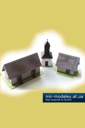 №4637 - Ludove stavby [Fifik] из бумаги