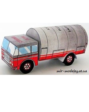 №4700 - Skoda 706 [ABC 1967-13] из бумаги