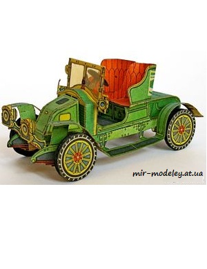 №4714 - Renault 1911 (ABC 18/1968) из бумаги