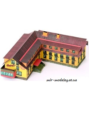 №4768 - Hotel JEDNOTA [ABC 1972-24] из бумаги