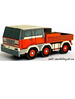 №4780 - Tahac Tatra 813 Kolos [ABC 1973-18] из бумаги