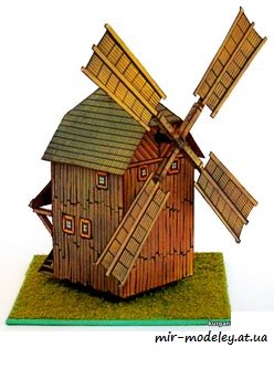 №4803 - Vetrny mlyn z Gotvaldovska [ABC 1975-09] из бумаги